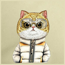 Заредете изображение във визуализатора на галерията – NIMMY crossbody COOL&amp;CUTE 2.0 Cat khaki
