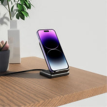 Заредете изображение във визуализатора на галерията – Tech-Protect QI15W-S2 15W inductive charger in the form of a stand - black
