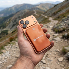 Заредете изображение във визуализатора на галерията – Powerbank compatible with MagSafe Forcell F-Energy SuperSlim F5K8 QC4.0 PD3.0 15W 5000 mAh orange
