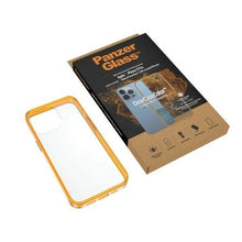 Заредете изображение във визуализатора на галерията – PanzerGlass ClearCase Antibacterial Military Grade Certified Case for iPhone 13 Pro - Transparent Yellow
