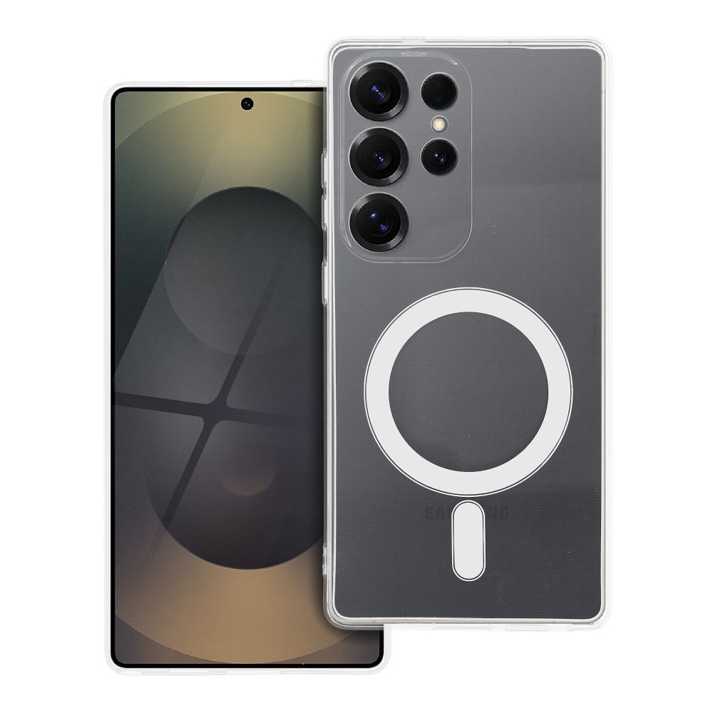 CLEAR Case 2 mm for SAMSUNG S26 compatible with MagSafe (camera protection) transparent