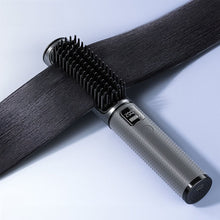 Заредете изображение във визуализатора на галерията – Straight - curling hair style 2in1 Hoco DAR34 gray
