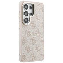 Заредете изображение във визуализатора на галерията – GUESS case for SAMSUNG S26 Ultra GUHMS26LP4MSEGCP (4G Embossed Ring MagSafe) pink
