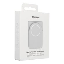 Заредете изображение във визуализатора на галерията – Samsung Magnetic Wireless Battery Pack 15W/25W 5000mAh EB-U2500XJEGWW grey blister

