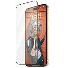 Заредете изображение във визуализатора на галерията – PanzerGlass Re:fresh Glass for iPhone 15 Plus with a positioner
