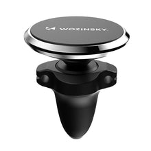 Заредете изображение във визуализатора на галерията – Wozinsky WUMKO magnetic phone holder for car air vent - black
