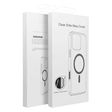 Заредете изображение във визуализатора на галерията – Clear Elite Mag Cover antiyellowing compatible with Camera Control button and MagSafe for IPHONE 17 PRO transparent
