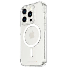 Заредете изображение във визуализатора на галерията – PanzerGlass HardCase with MagSafe with D3O and Military Grade Certified for iPhone 15 Pro - Transparent
