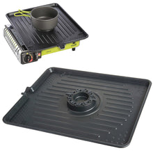 Заредете изображение във визуализатора на галерията – Grill grate for a gas camping stove with a CAST IRON burner function
