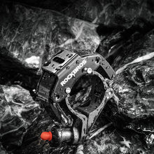 Заредете изображение във визуализатора на галерията – Rockbros 34210006001 C-shaped bicycle bell - black
