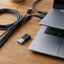 Заредете изображение във визуализатора на галерията – Adapter Type C to USB A 3.0 Blue Star - black
