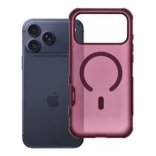 Заредете изображение във визуализатора на галерията – Case for iPhone 18 Pro Max / 17 Pro Max Forcell F-Protect BumperX Premium compatible with MagSafe dark cherry
