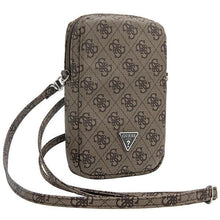 Заредете изображение във визуализатора на галерията – Guess Zip 4G Triangle bag - brown
