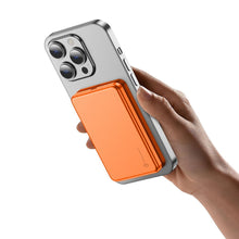 Заредете изображение във визуализатора на галерията – Powerbank compatible with MagSafe Forcell F-Energy Slim F5K9 QC4.0 PD3.0 15W 5000 mAh orange
