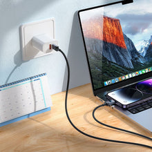 Заредете изображение във визуализатора на галерията – Cable USB C to Lightning Hoco PD 27W with display 1 m X118 black

