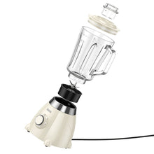 Заредете изображение във визуализатора на галерията – HOCO electric retro juicer blender 1,5L HE33 milky white
