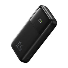 Заредете изображение във визуализатора на галерията – Baseus Comet Series powerbank with display 10000mAh 22.5W - black + USB-A / USB-C cable
