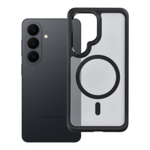Заредете изображение във визуализатора на галерията – Case for Samsung S26 Forcell F-Protect Smoke Hybrid Premium compatible with MagSafe black
