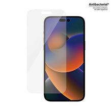 Заредете изображение във визуализатора на галерията – PanzerGlass Classic Fit antibacterial glass for iPhone 14 Pro Max
