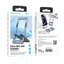 Заредете изображение във визуализатора на галерията – Borofone Desktop holder, stand BH112 Kerry grey
