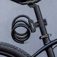 Заредете изображение във визуализатора на галерията – Rockbros RKS515-BK bicycle lock with 1.1 m key - black
