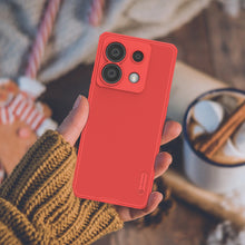 Заредете изображение във визуализатора на галерията – Nillkin Super Frosted Shield Pro Case for Xiaomi Redmi Note 13 Pro 5G / Poco X6 5G - Red
