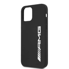 Заредете изображение във визуализатора на галерията – AMG Silicone Big Logo case for iPhone 12 Pro Max - black
