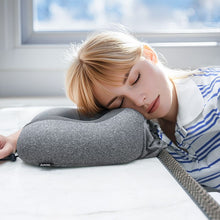 Заредете изображение във визуализатора на галерията – Traveling pillow Hoco "U" - shaped HX70 black
