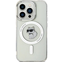 Заредете изображение във визуализатора на галерията – Karl Lagerfeld IML Choupette MagSafe case for iPhone 13 Pro Max - transparent
