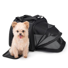 Заредете изображение във визуализатора на галерията – Rockbros 30140028001 transport bicycle bag for cats and dogs - black
