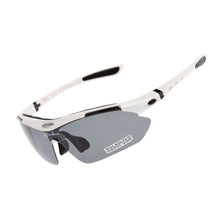 Заредете изображение във визуализатора на галерията – Rockbros 10002 polarizing cycling glasses - white
