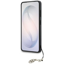 Заредете изображение във визуализатора на галерията – GUESS case for SAMSUNG S26 GUHMS26SGF4GGR (PU 4G Classic Logo with Charm) black
