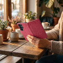 Заредете изображение във визуализатора на галерията – MEZZO Book case for SAMSUNG A57 cats red
