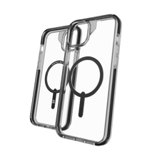 Заредете изображение във визуализатора на галерията – ZAGG Santa Cruz Snap case with MagSafe for iPhone 15 Pro - black
