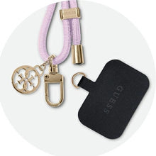 Заредете изображение във визуализатора на галерията – Guess CBDY Cord phone strap - lilac
