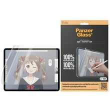 Заредете изображение във визуализатора на галерията – PanzerGlass GraphicPaper antibacterial foil with a glare filter for iPad Pro 11" 2024
