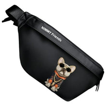 Заредете изображение във визуализатора на галерията – NIMMY crossbody GLASSES COOL DOG black
