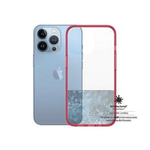 Заредете изображение във визуализатора на галерията – PanzerGlass ClearCase antibacterial Military Grade certified case for iPhone 13 Pro - transparent pink
