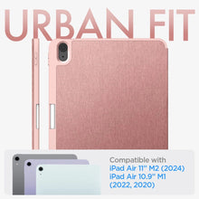 Заредете изображение във визуализатора на галерията – Spigen Urban Fit case for iPad Air 10.9'' 4/5 2020-2022 / 11.6'' 2024 - pink
