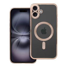 Заредете изображение във визуализатора на галерията – ELECTRO MAG COVER case compatible with MagSafe for IPHONE 16 Plus brown
