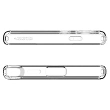 Заредете изображение във визуализатора на галерията – Spigen Ultra Hybrid OneTap Ring Case with MagSafe for Samsung Galaxy S24 Ultra - Transparent (Zero One Pattern)
