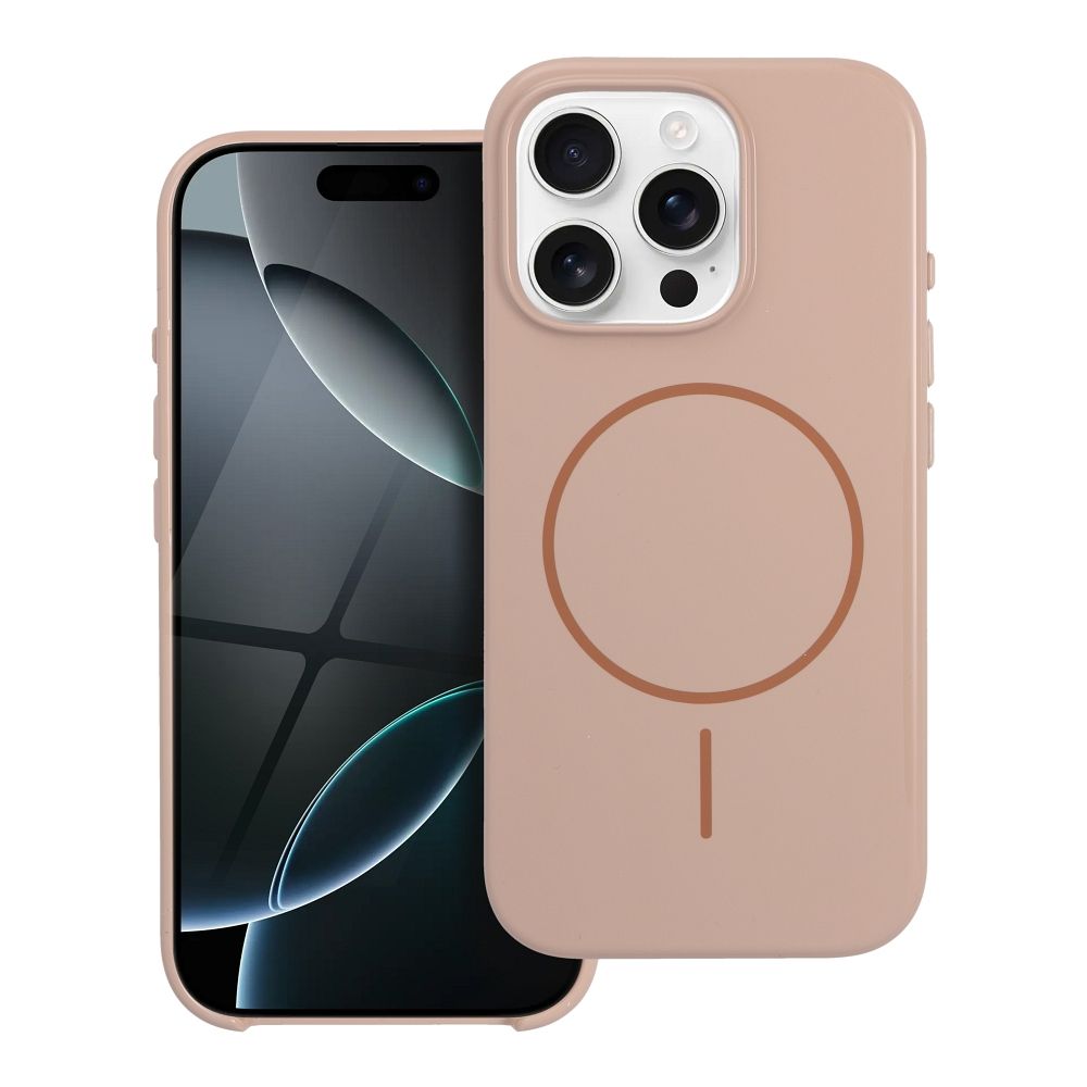 Glossy Mag Cover compatible with MagSafe for IPHONE 17 PRO MAX desert gold