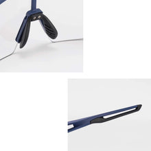 Заредете изображение във визуализатора на галерията – Rockbros 10174 photochromic UV400 cycling glasses - blue
