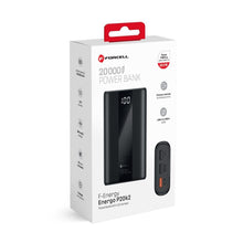Заредете изображение във визуализатора на галерията – FORCELL F-ENERGY P20K2 Energo powerbank PD QC3.0 3A 22,5W 20000 mAh black
