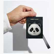 Заредете изображение във визуализатора на галерията – NIMMY card wallet BIG EYED PET 2.0 Panda black
