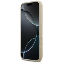 Заредете изображение във визуализатора на галерията – KARL LAGERFELD case for IPHONE 17 Pro Max compatible with MagSafe KLHMP17XSKIGROW (Silicone W/ KL Sketch &amp; Logo) brown
