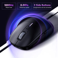 Заредете изображение във визуализатора на галерията – Ugreen MU103 Bluetooth 5.0 computer mouse / 2.4GHz USB receiver - black
