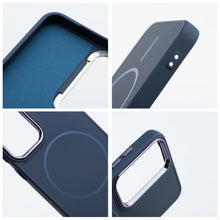 Заредете изображение във визуализатора на галерията – FRAME MAG COVER Case compatible with MagSafe for SAMSUNG S25 PLUS navy blue
