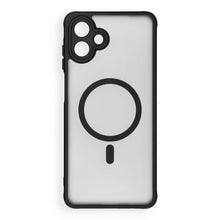 Заредете изображение във визуализатора на галерията – Case for Samsung A07 / A08 Full Matte Mag Cover compatible with MagSafe black
