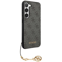 Заредете изображение във визуализатора на галерията – Original Case GUESS - hardcase 4G Charms Collection GUHCSA35GF4GGR for Samsung Galaxy A35 black
